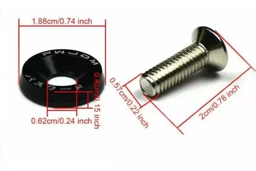 X10 Pernos De Motor Auto Tuning Universal Pernos Seguridad