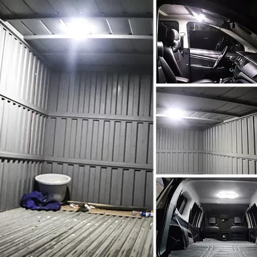 Luz De Techo Interior 108led Auto Universal 12-24v