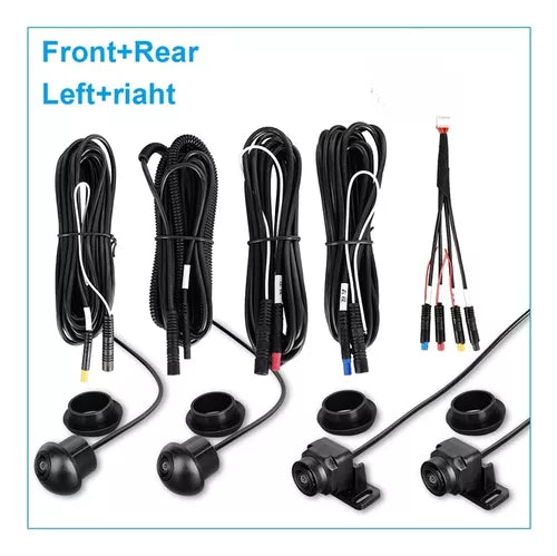 Kit Cámaras 360° De Estacionamiento Aiwa Para Radio Android