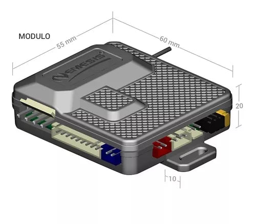 Kit Némesis Alarma Connect+ Series 401 + Cierre Centralizado