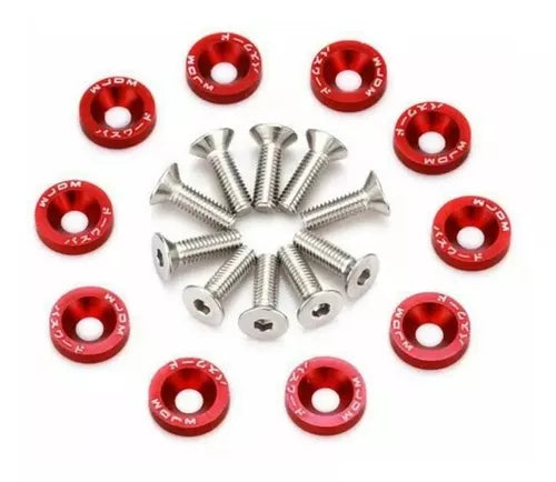 X10 Pernos De Motor Auto Tuning Universal Pernos Seguridad