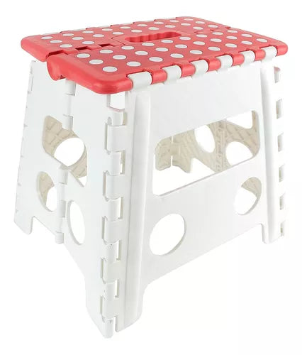 Taburete Plegable Banquito Portátil Piso Escala 22*29*32cm