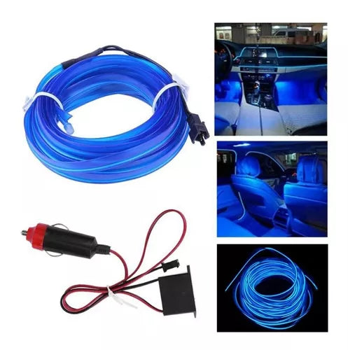 Hilo Decorativo Con Luz Led 3 Metros Interior Auto Tuning
