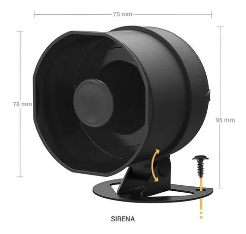 Kit Némesis Alarma Connect+ Series 401 + Cierre Centralizado