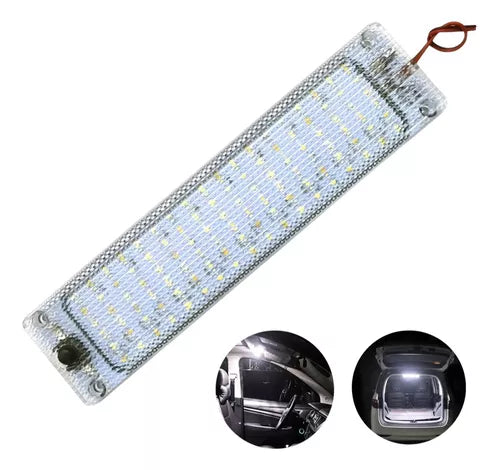 Luz De Techo Interior 108led Auto Universal 12-24v
