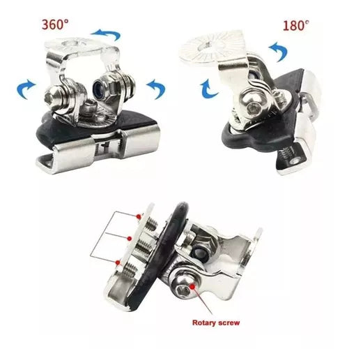 Soporte Capot Para Neblineros Barras Led Fijos Universal X2