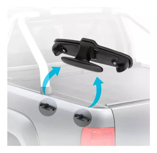 X4 Gancho Amarre Marino Negro Universal Camioneta Pickup 4x4