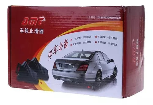 Pack 2 Cuña Para Auto Camionetas Antideslizamiento Abs