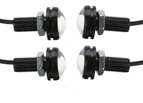X4 Ojo De Águila Luces Led 23mm 9w Auto Tuning Universal