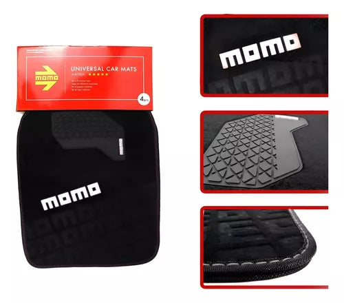 Alfombra Cubre Pisos Momo Italy Original 4 Pcs