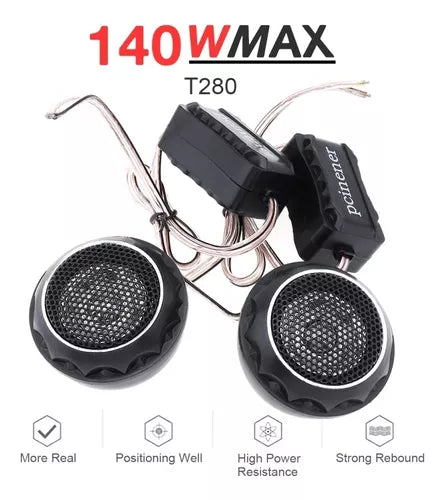 Tweeter X2 Parlante Optimizador Sonido 140w T280