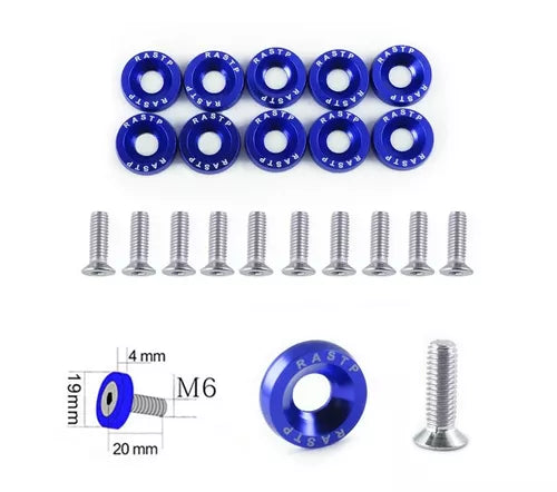 X10 Pernos De Motor Auto Tuning Universal Pernos Seguridad