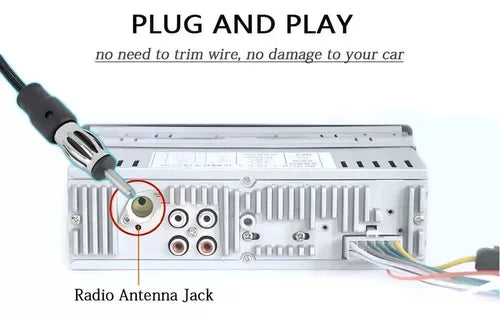 Antena Electrónica Interior Radio Am/fm Parabrisa Auto Universal