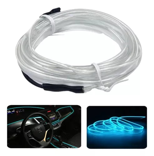 Hilo Decorativo Con Luz Led 3 Metros Interior Auto Tuning