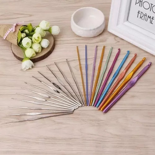 Set Crochet 100pcs Accesorios Ganchillo Amigurumi Tejer Diy