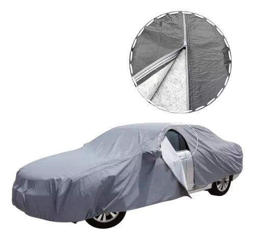 Cobertor De Auto Camioneta Impermeable Con Chiporro 2capas
