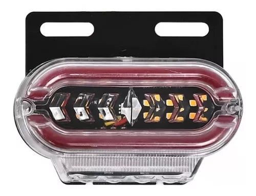 X10 Luz Led Lateral Bicolor Luz De Trocha 24v Destellante