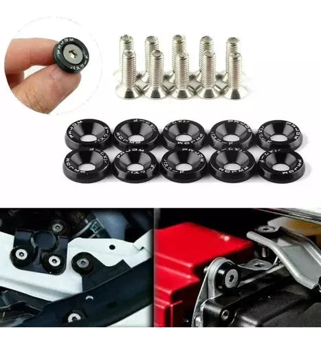 X10 Pernos De Motor Auto Tuning Universal Pernos Seguridad