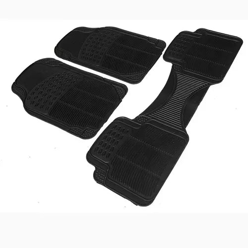 Alfombra Piso De Goma Auto Universal 3 Piezas Camello