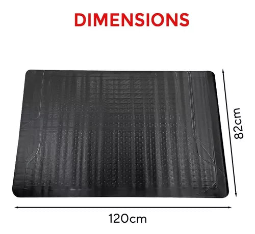 Cubre Maleta Goma Maletero Auto Suv Antideslizante 120x82cm