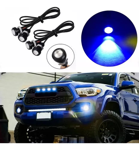 X4 Ojo De Águila Luces Led 23mm 9w Auto Tuning Universal