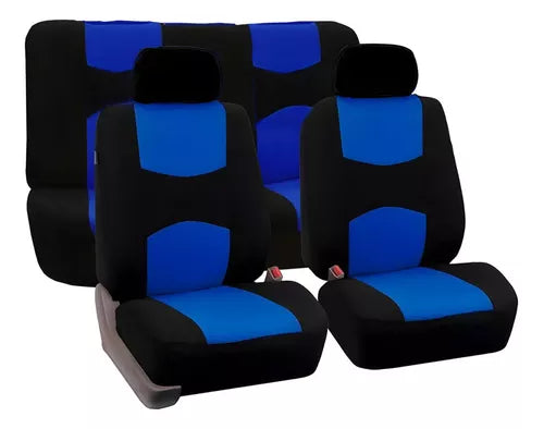 Set 11pcs Cubre Asiento Cubre Volante Almohadillas Cinturón