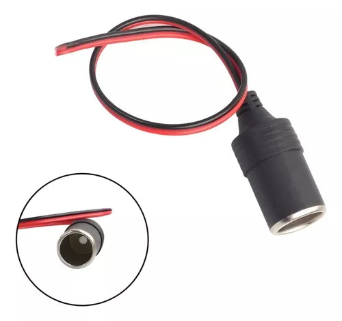 Cable Adaptador Cenicero Enchufe Hembra 12v 5a Encendedor