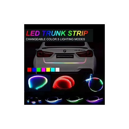 Cinta Tira Led Rgb Para Maleta Auto Multifunción Maletero