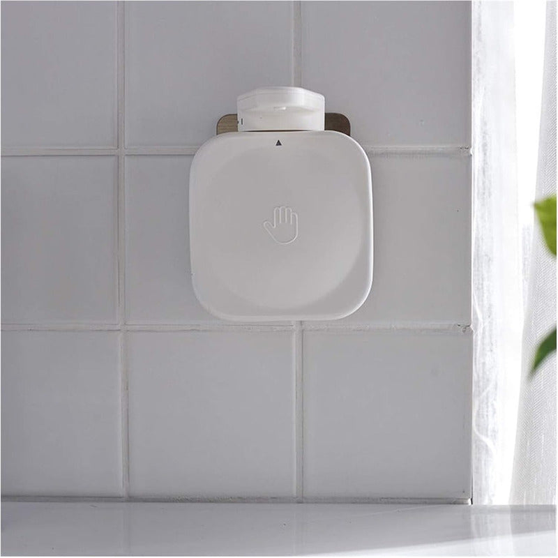 Dispensador Push De Jabon Liquido De Pared Con Ventosa Fuert