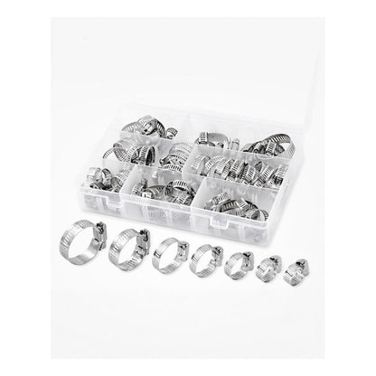 X60 Abrazadera Metálica Ajustable Manguera 7medidas 8-38mm