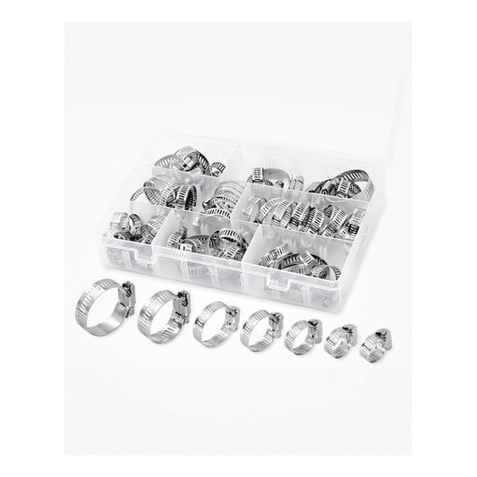 X60 Abrazadera Metálica Ajustable Manguera 7medidas 8-38mm