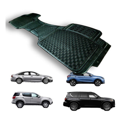 Cubre Piso Camello Goma 1 Pieza Universal Auto Camioneta /r& Goma Negro