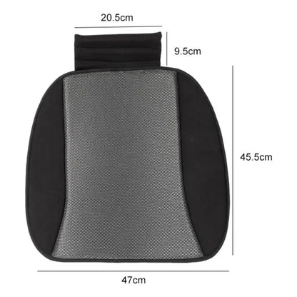 Cojín De Asiento Para Auto Antitranspirante Y Cómodo Protect Negro 14228