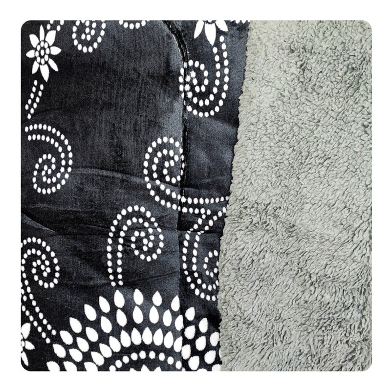 Plumón Cobertor Cubrecama Plush Chiporro Funda 2p Diseños