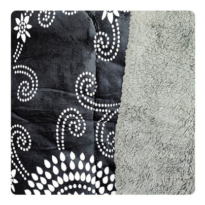 Plumón Cobertor Cubrecama Plush Chiporro Funda 2p Diseños