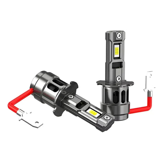 X2 Ampolleta Turbo Led 12v 6000k Auto Sin Cable Pug And Play H3 25250