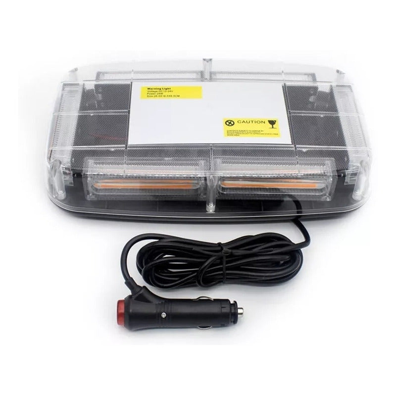 Baliza De Techo Auto Destellante 12-24v Estrobo Con Iman /r&