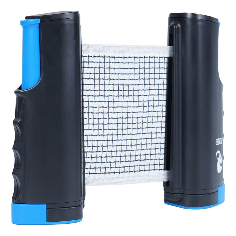 Malla De Tenis De Mesa Retractil Goat Red Ping Pong Portatil Color Negro Azul