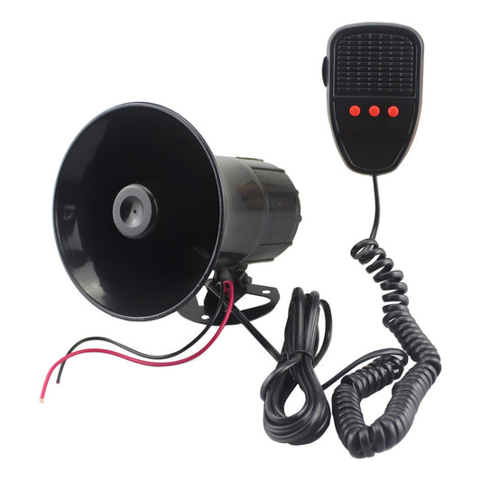 Bocina Policial Sirena Carabinero 3 Tonos Megafono 30w 12v