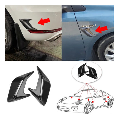 X2 Toma De Aire Lateral Capot Trasera Adhesiva Auto Va-011