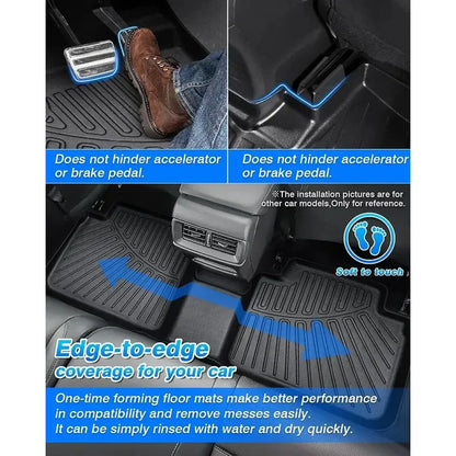 Cubre Piso Calce Perfecto Compatible Con Nissan Np300 2015-2021 Negro
