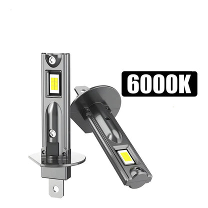 X2 Ampolleta Turbo Led 12v 6000k Auto Sin Cable Pug And Play H1 25249
