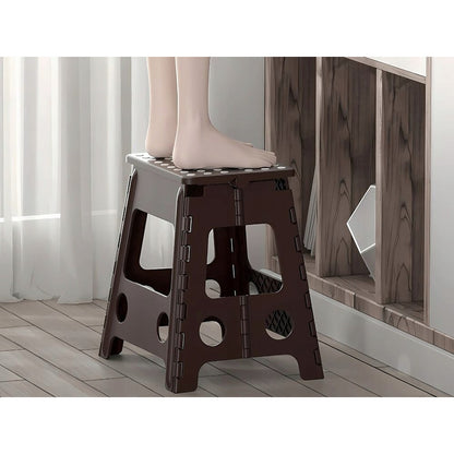 Taburete Plegable Banquito Pórtatil Piso Escala 45cm /r&c