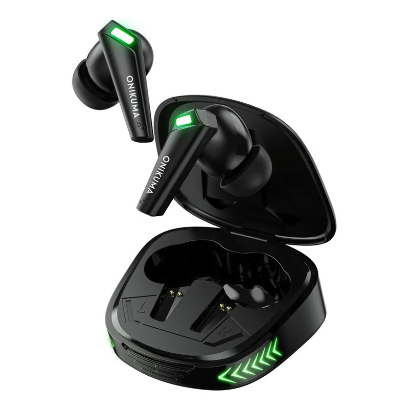Audifono Inalambrico Gamer Onikuma T308 Bluetooth Tws In-ear Negro T308