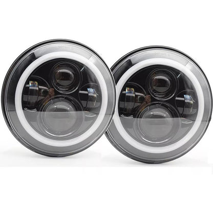 Kit Foco Jepp 7'' Ojo De Ángel + Foco Antiniebla 4'' Wrangle