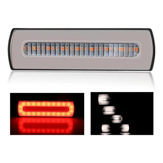 Luz Led Trasera Freno Posición Lateral Trocha Bicolor 12-24v