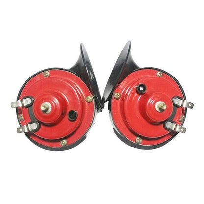Kit Bocina Caracol Doble Auto Camioneta Moto 12v /r&c