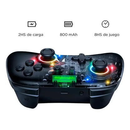 Controlador De Juegos Onikuma C6 Multi Compatibilidad Color Negro