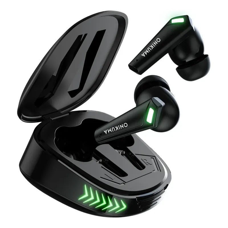 Audifono Inalambrico Gamer Onikuma T308 Bluetooth Tws In-ear Negro T308