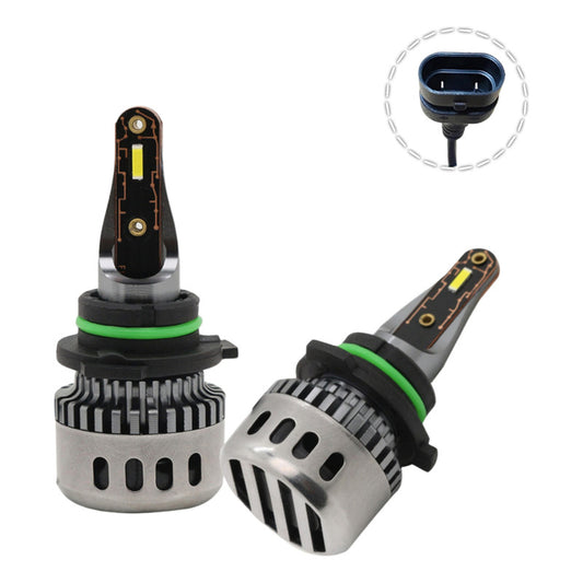 X2 Ampolleta Mini Turbo Led T10 Potente 12000lm 9005/hb3